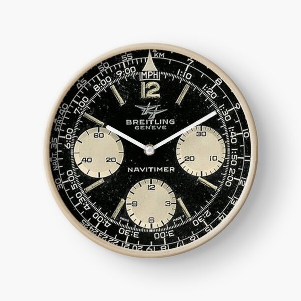 navitimer watch dial Clock
