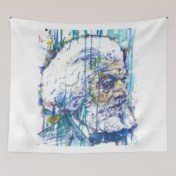 Item preview, FREDERICK DOUGLASS watercolor and ink portrait.1 designed and sold by lautir.