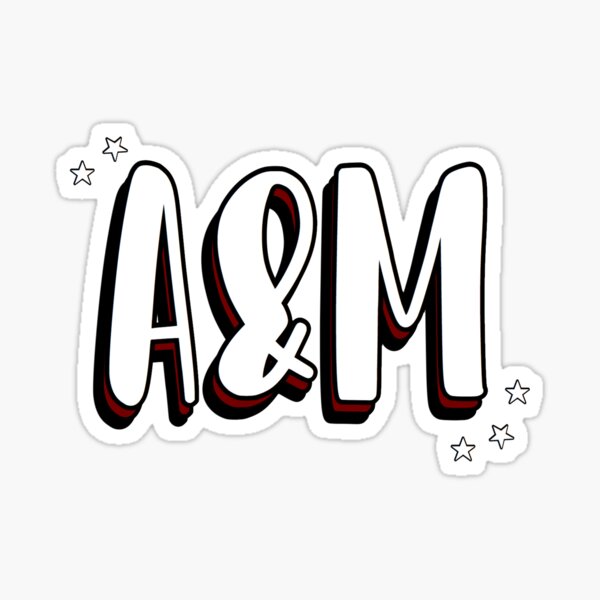 Texas Am Tamu Sticker for iOS & Android