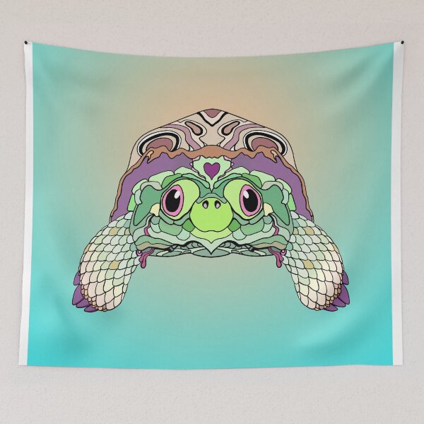 Item preview, Happy Pastel Tortoise designed and sold by Dirigiblespish.