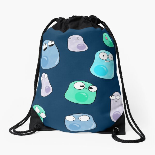 Multicellular Mosaic Drawstring Bag
