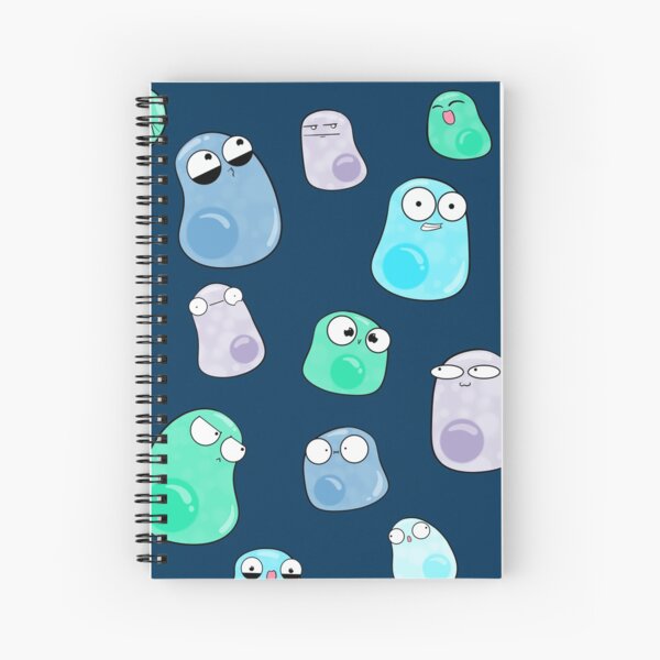 Multicellular Mosaic Spiral Notebook