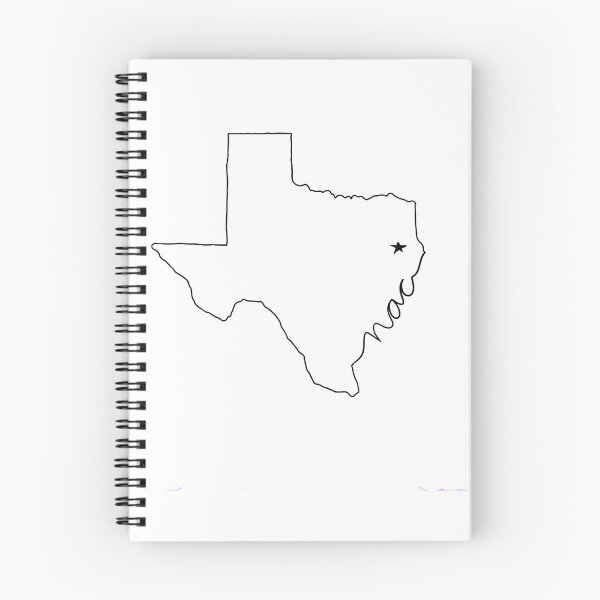 Item preview, Nacogdoches Texas outline of the state designed and sold by mackenziebriann.