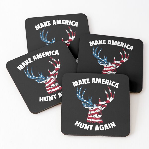 Item preview, Funny American Deer 4th of July Make America Hunt Again product designed and sold by jakehughes2015.