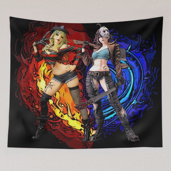 Item preview, Horror Slashers Freddy Vs Jason designed and sold by The Fit.
