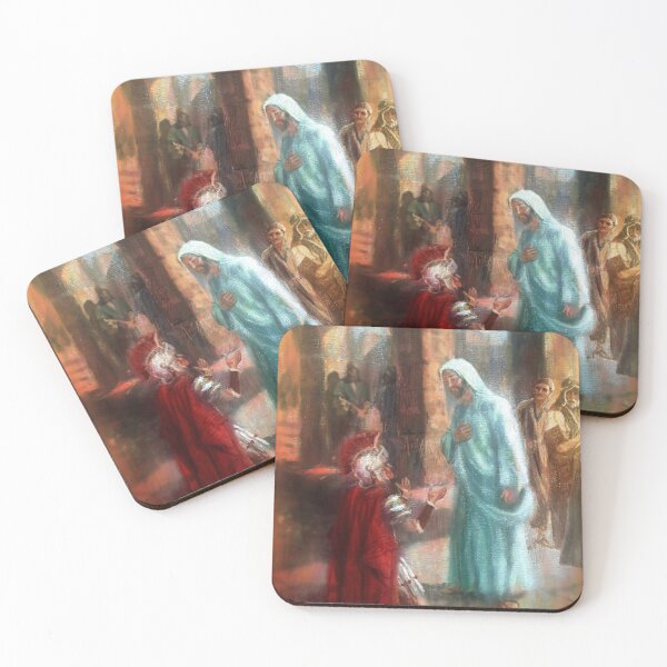 Item preview, Luke 7: 1. Jesus Christ and the Parable of the Centurion - religious plates designed and sold by miquelcazanya.