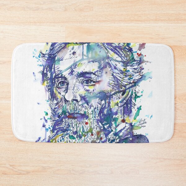 Item preview, HERMAN MELVILLE watercolor and ink portrait.1 designed and sold by lautir.