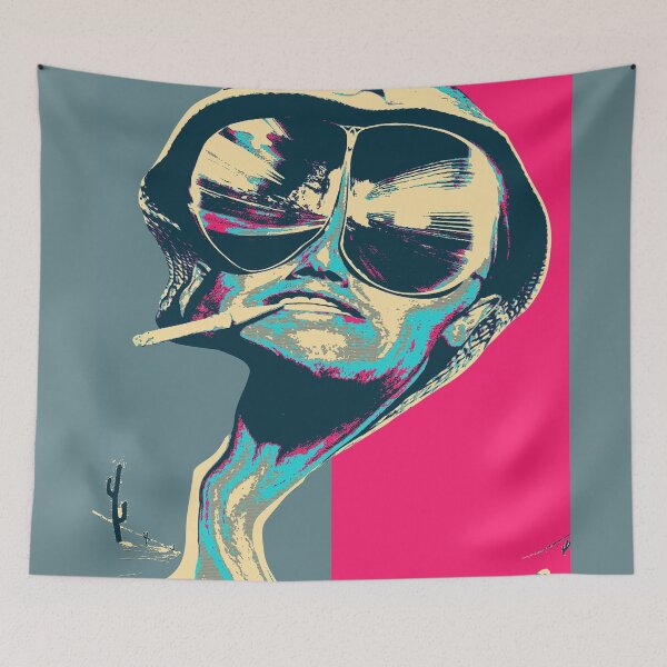 Item preview, Fear and Loathing in Las Vegas Revisited - Psychedelic Raoul Duke designed and sold by Serge Averbukh Art Studio.