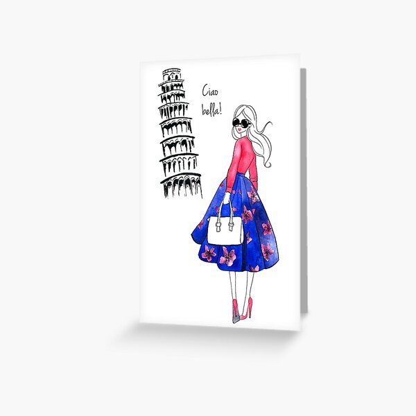 La Dolce Vita - Pisa Greeting Card