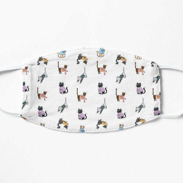 Cats in Cat Sweaters by Abi Roe Mask