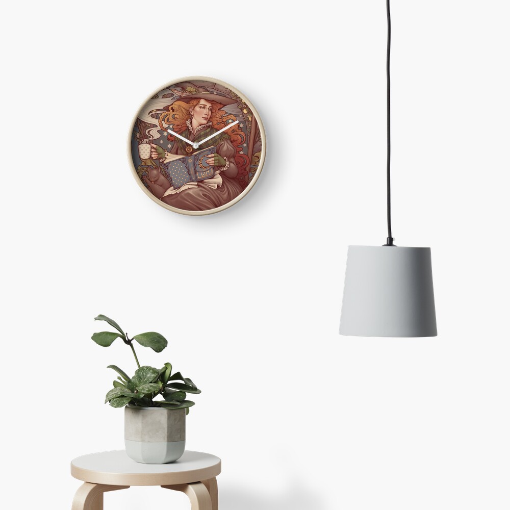 Item preview, Clock designed and sold by medusadollmaker.