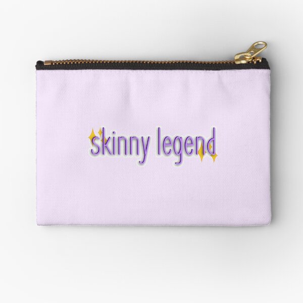 Skinny Legend Zipper Pouches Redbubble - skinny legend roblox character