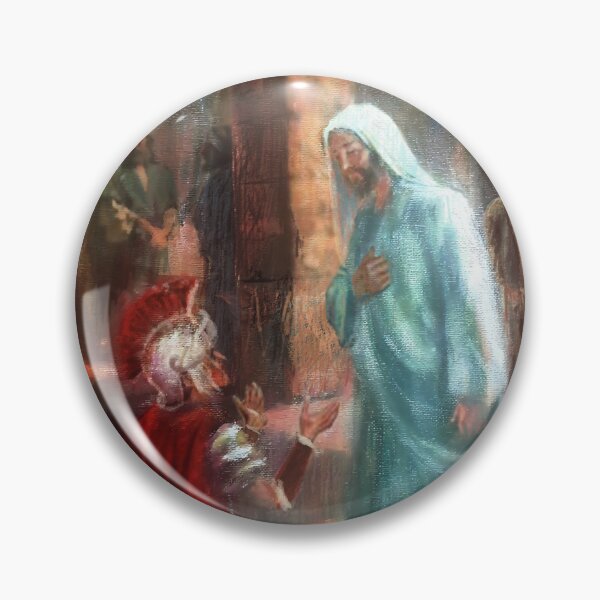 Item preview, Luke 7: 1. Jesus Christ and the Parable of the Centurion - religious plates designed and sold by miquelcazanya.
