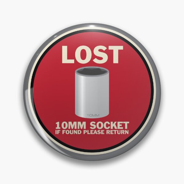 Item preview, LOST - 10mm Socket designed and sold by brainthought.