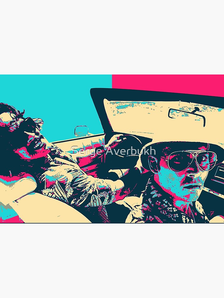 Disover Fear and Loathing in Las Vegas Revisited - Raoul Duke and Dr. Gonzo Premium Matte Poster