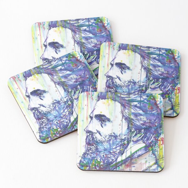 Item preview, HERMAN MELVILLE watercolor and ink portrait.2 designed and sold by lautir.