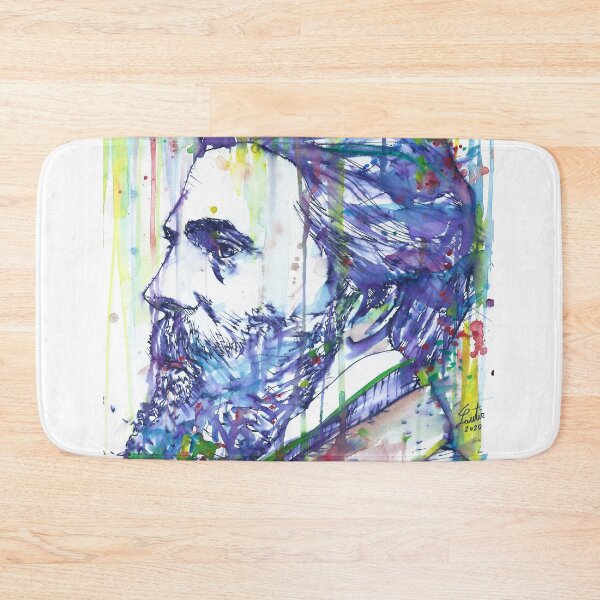 Item preview, HERMAN MELVILLE watercolor and ink portrait.2 designed and sold by lautir.