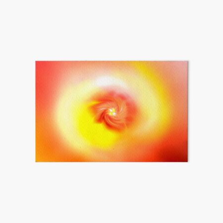 Orange Bliss Art Board Print