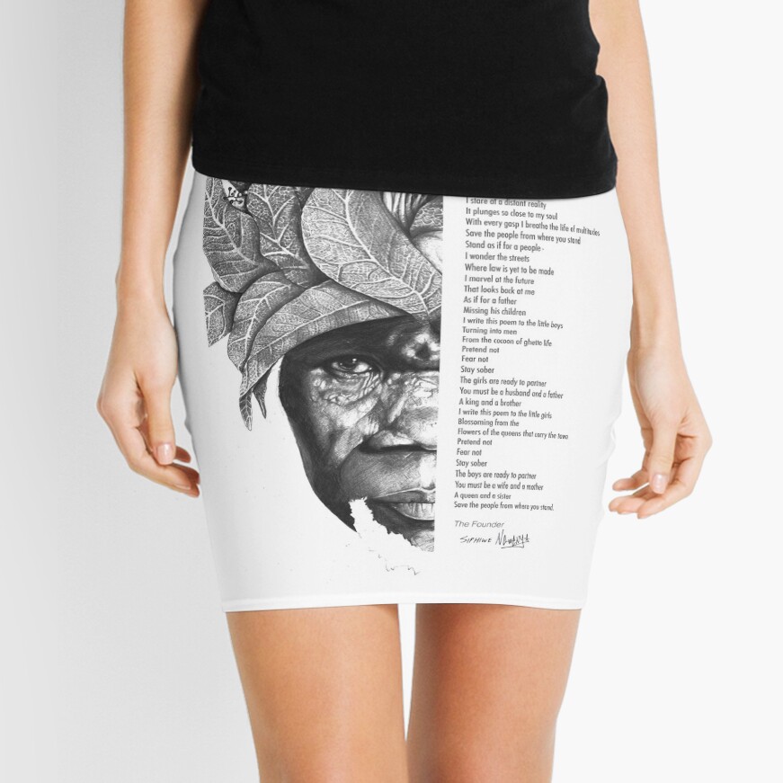 Item preview, Mini Skirt designed and sold by Maboneng.