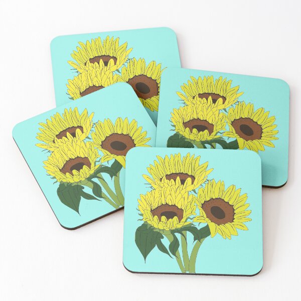 Item preview, Sunflowers - Sunny Gardens designed and sold by Kristine Kisman.