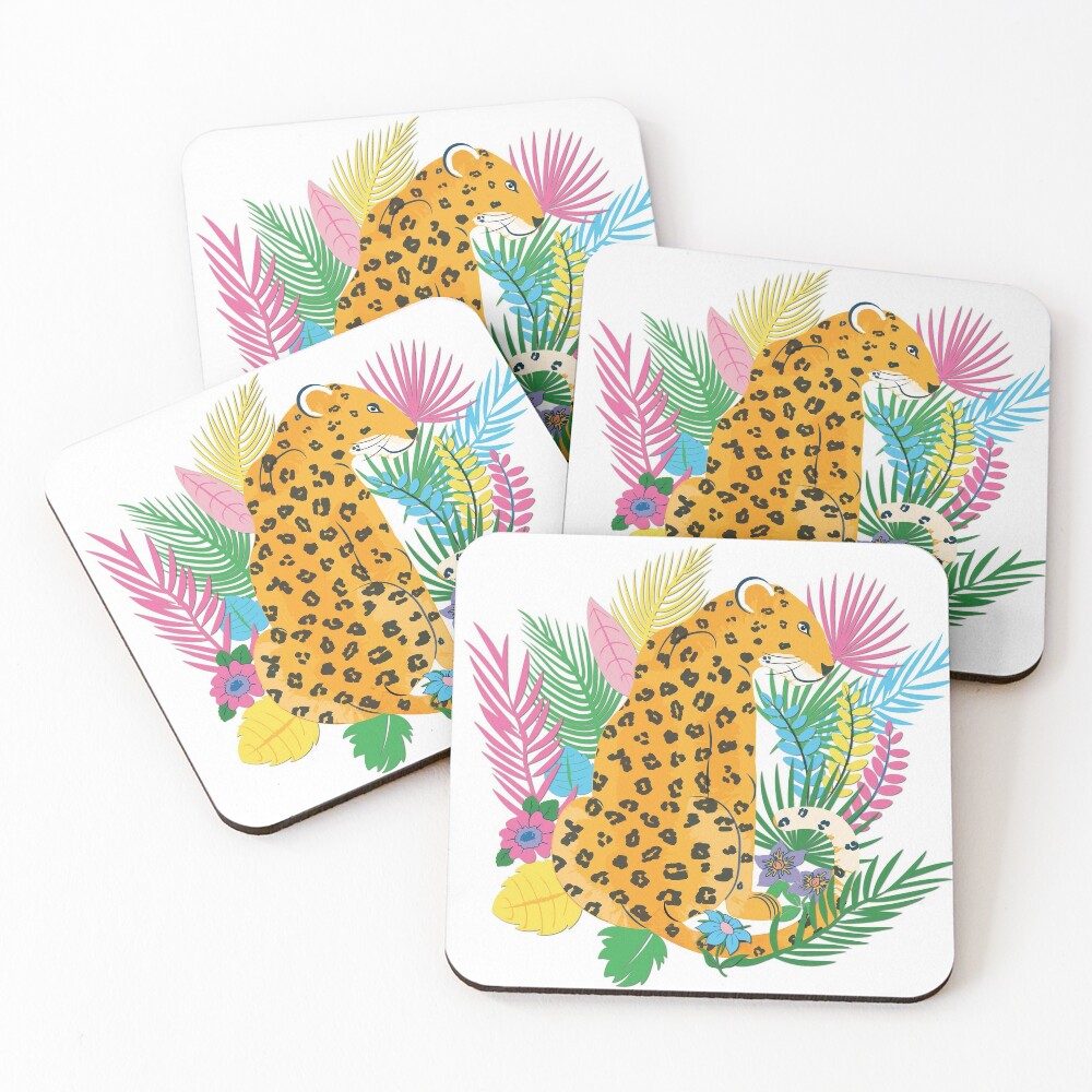 Tropical Leopard Print with Guache texture Spiral Notebook for Sale by  Jess Hubbard