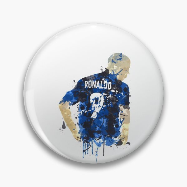 Item preview, Ronaldo Number 9 Art designed and sold by FootballArcade.