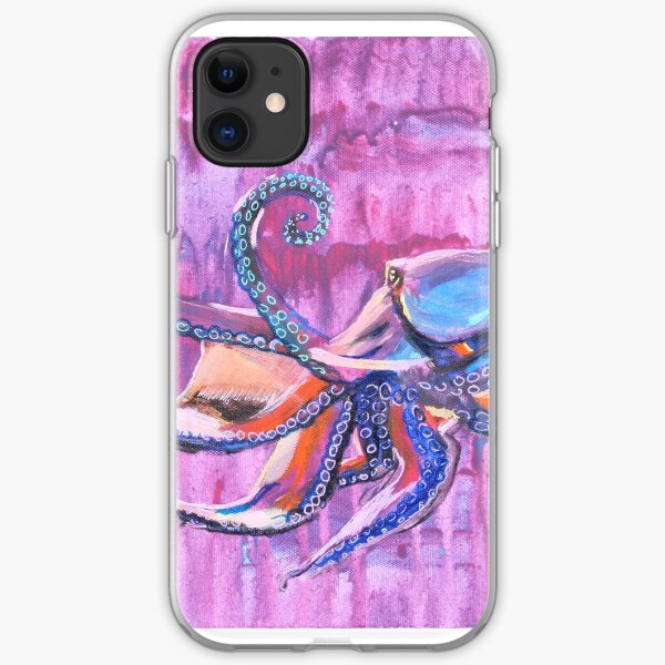 Trippy Octopus iPhone Soft Case