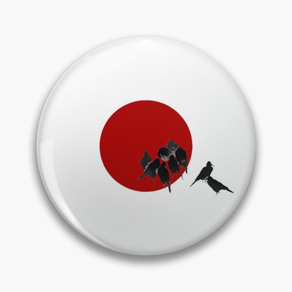 Item preview, Japanese Flag - Crows designed and sold by weavernap.