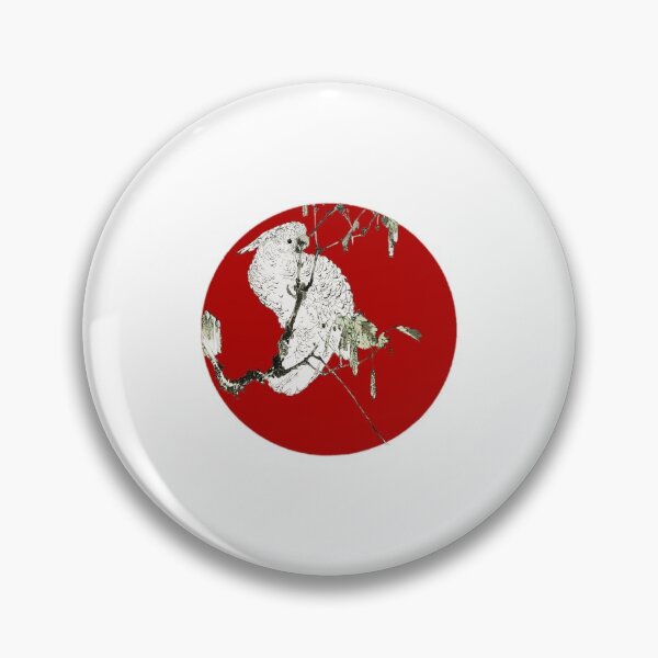 Item preview, Japanese Flag - Cockatoo designed and sold by weavernap.