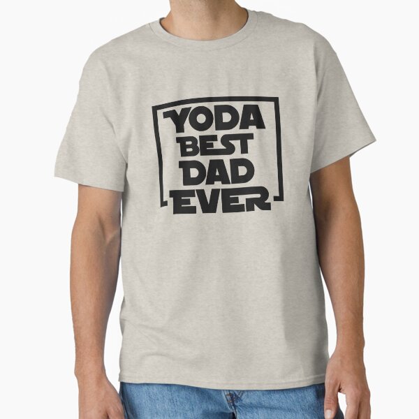 Vista previa del artículo con la obra «Yoda Best Dad Ever», diseñado y vendido por Dream Imagine Create ..