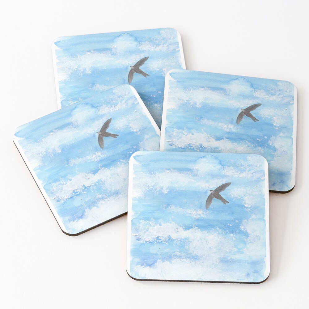 Aperçu de l'œuvre Dessous de verre (lot de 4) créée et vendue par avec2ailes.