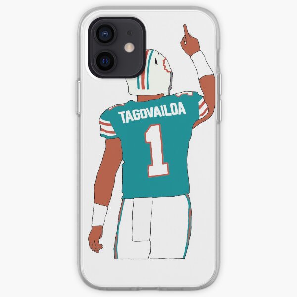 Miami Dolphins Tua Tagovailoa iPhone Soft Case