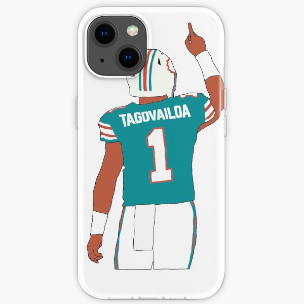 Miami Dolphins Tua Tagovailoa iPhone Soft Case