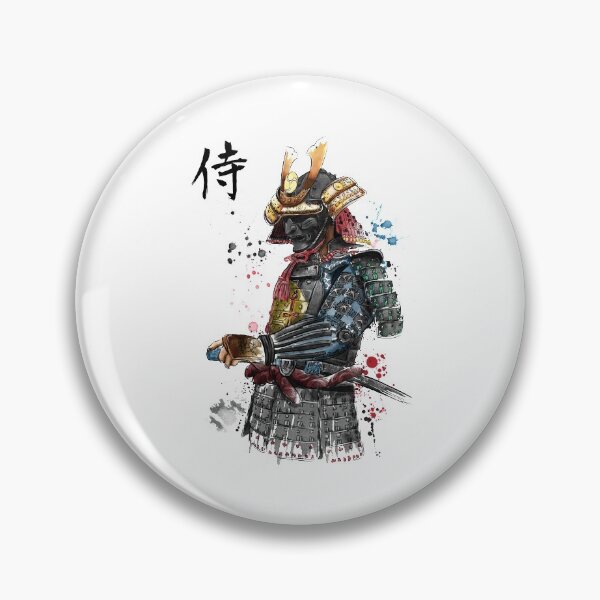Item preview, Samurai watercolor designed and sold by zoezowie79.