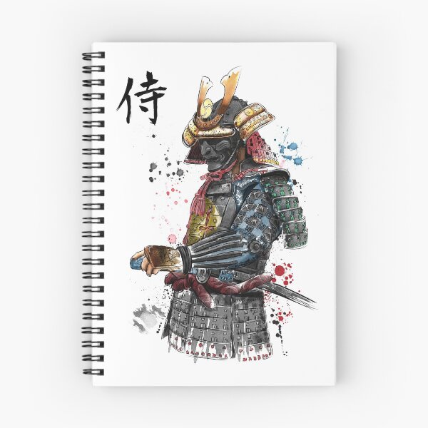 Item preview, Samurai watercolor designed and sold by zoezowie79.