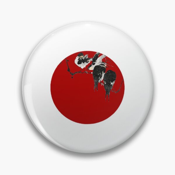 Item preview, Japanese Flag - Perched Swallows designed and sold by weavernap.