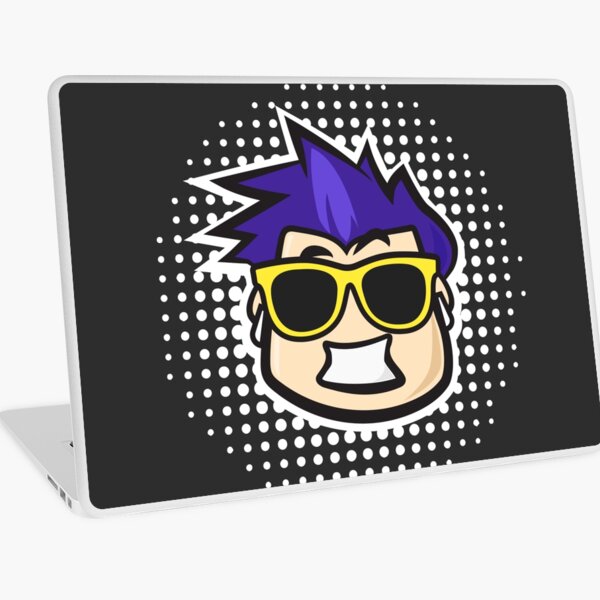 Roblox Video Game Laptop Skins Redbubble - hipster glasses code roblox easy robux today