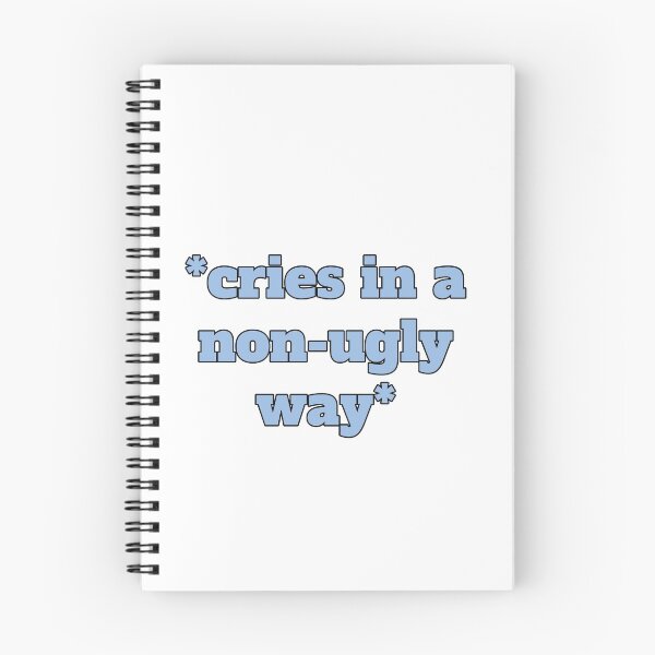 Item preview, *Cries in a non-ugly way* designed and sold by morganmaterni.