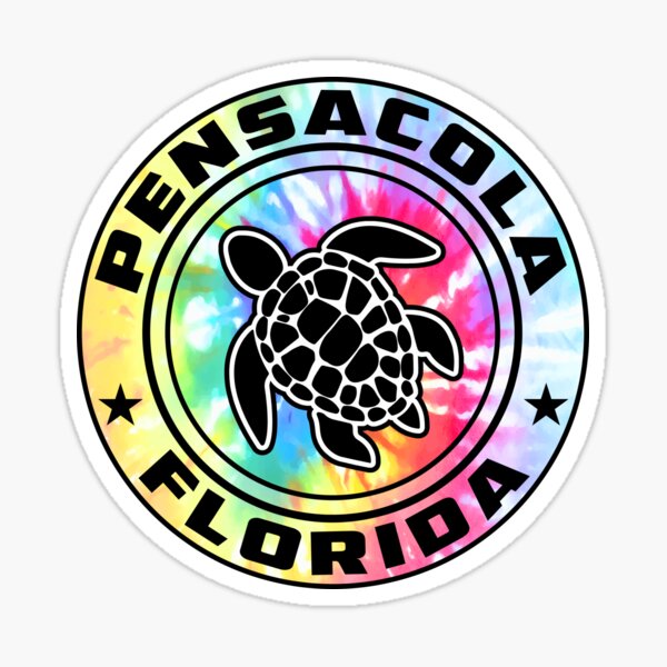 Item preview, Pensacola Florida Sea Turtle FL designed and sold by DESTINATIONS DECAL.