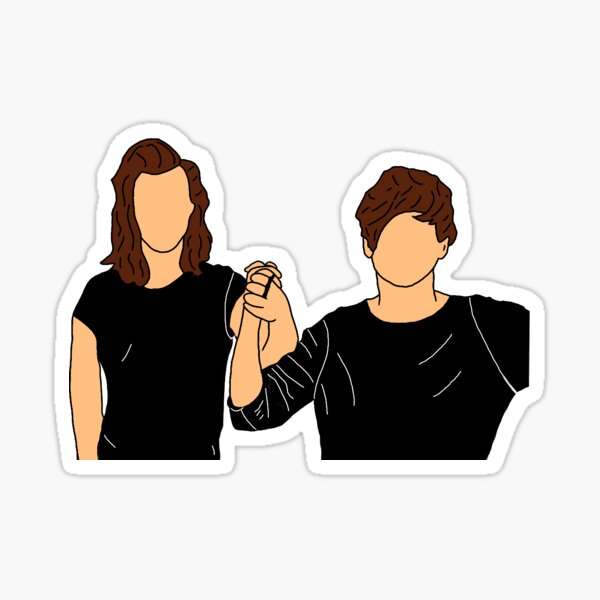 Larry Stylinson Stickers | Redbubble