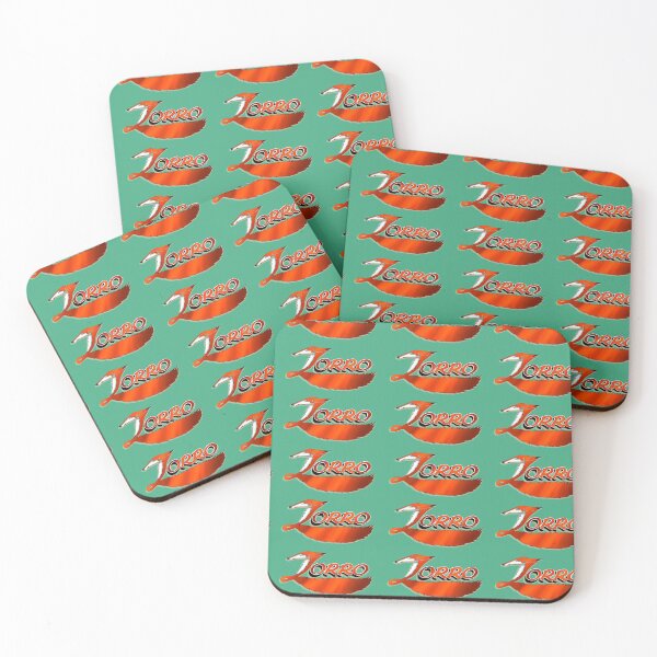 Item preview, Zorro fox logo pattern designed and sold by Frankie Doodles!.