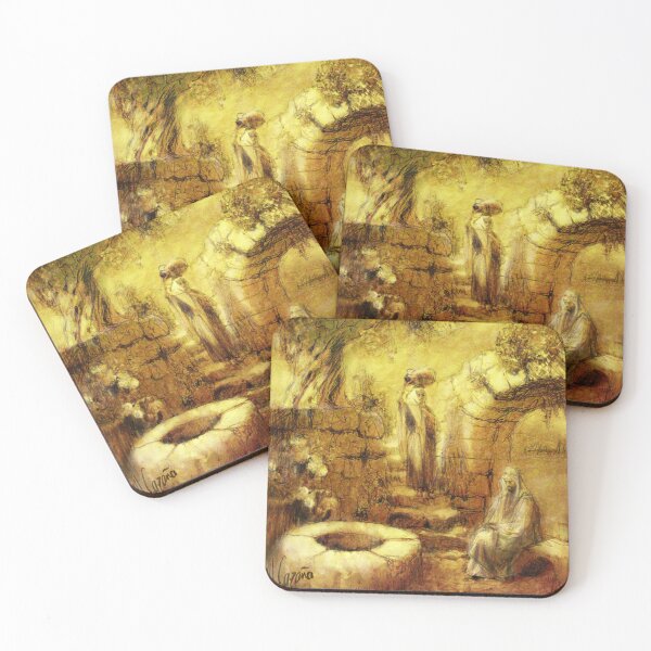 Item preview, John 4. Jesus and the Samaritan Woman - Religious pictures designed and sold by miquelcazanya.