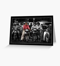 Traffic - Ho Chi Minh Cty - Vietnam Greeting Card