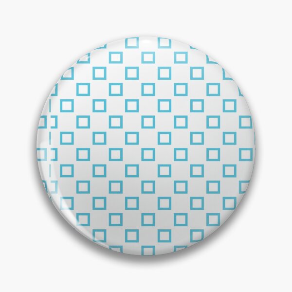 Item preview, Cheerful Light Blue White Square Pattern designed and sold by majeed10.