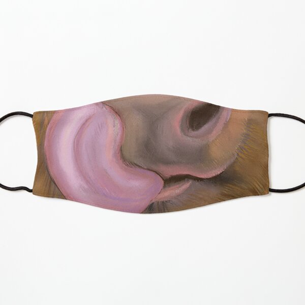 Licking Cow Face Mask Kids Mask