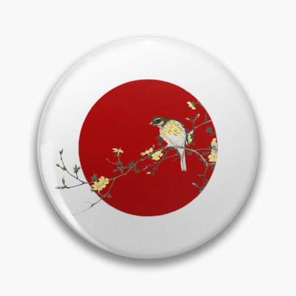 Item preview, Japanese Flag - Japanese Bunting and Plum Tree (Small) designed and sold by weavernap.