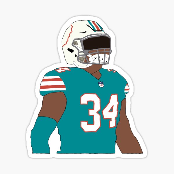 Miami Dolphins: Zach Thomas 2023 Legend - Officially Licensed NFL Removable  Adhesive Decal