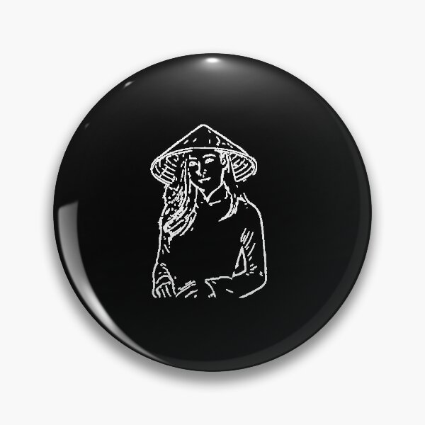 Item preview, Asian woman portrait over white designed and sold by Zwuck.