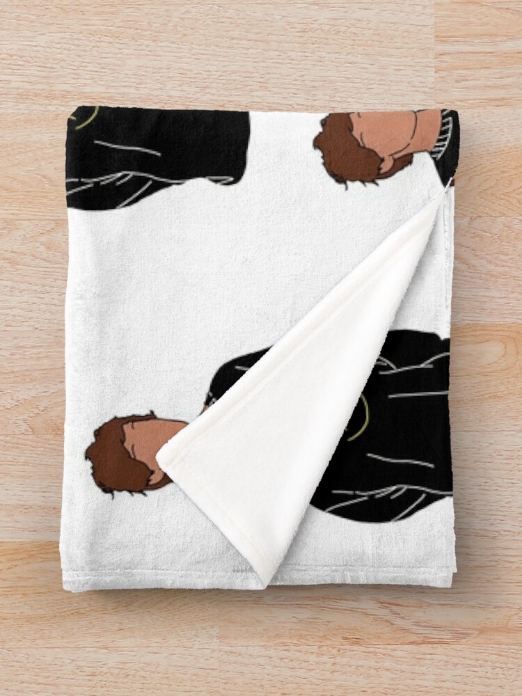Louis Tomlinson Throw Blanket by DirectionerGirl