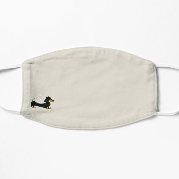Dachshund Black and Tan Smooth Hair Sausage Dog Mask